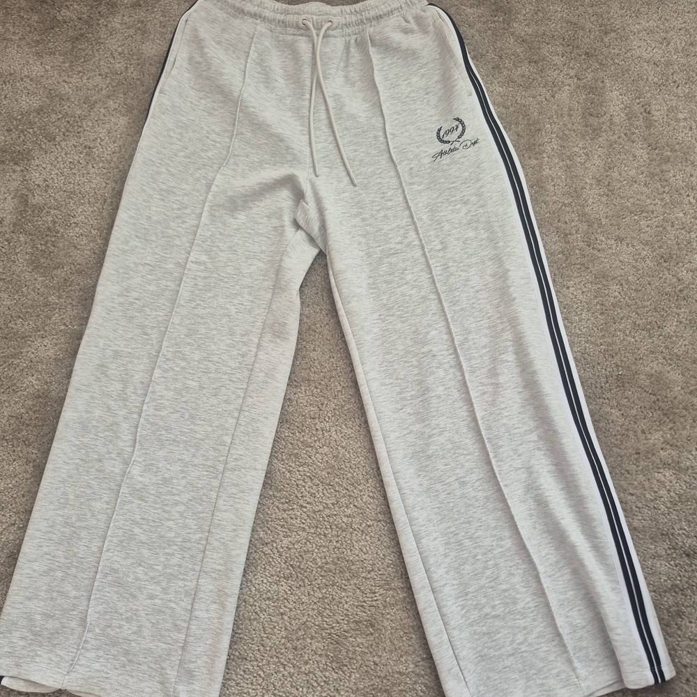 Gray Track Pants
